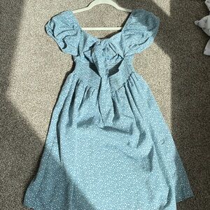 Vintage holister babydoll blue floral dress only worn